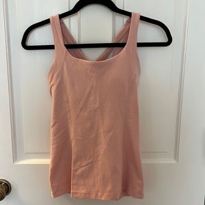 LIKE NEW lululemon Blush Pink Tank Top size 4